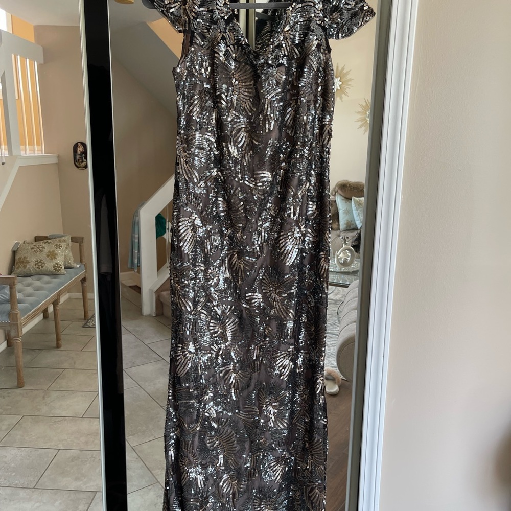 Silver dress
